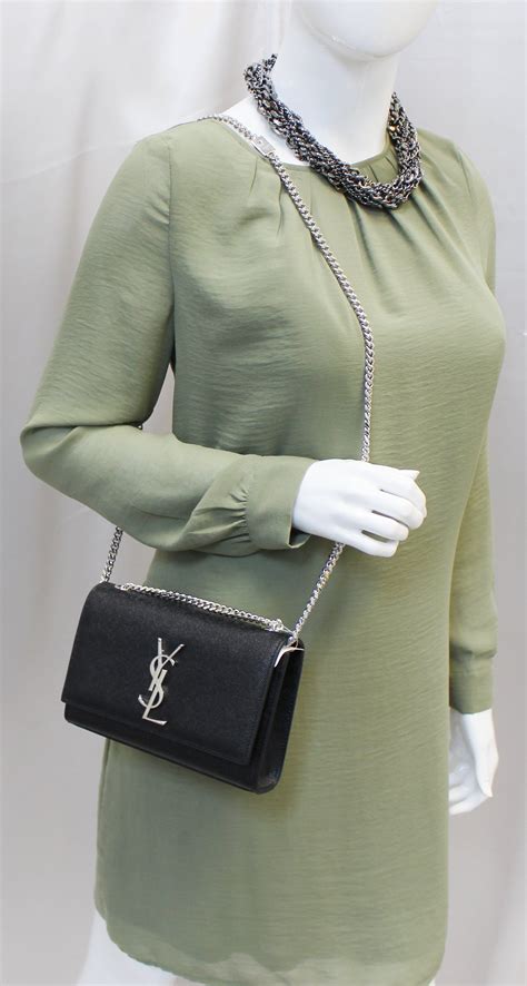 ysl clutch crossbody|ysl clutch with chain.